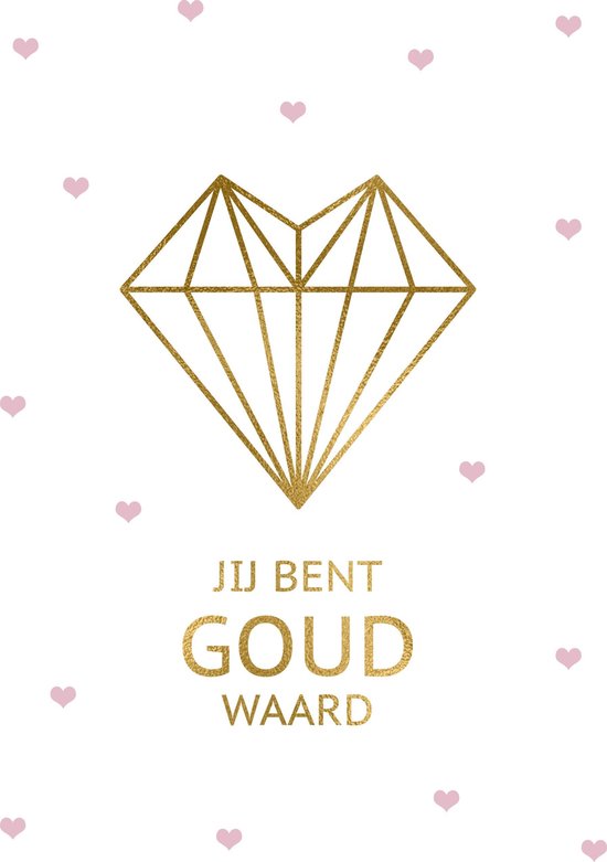 Cadeaubox Jij Bent Goud Waard Cadeau Jij Bent Goud Waard